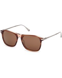 Web - We0386 56E Sunglasses Acetate Squared Normal - Lyst