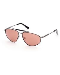 DSquared² - Dq0354 08U Outlet Sunglasses Metal Geometric Normal Mirror - Lyst