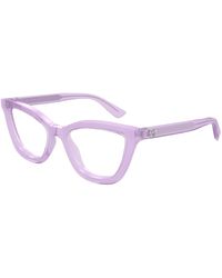 Gucci - Gg1686O 008 Optical Frames Acetate Transparent Round - Lyst