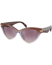 Michael Kors - Mk2259U Roanoke 40366X Sunglasses Acetate Cat Eye Normal Shaded - Lyst
