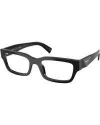 Prada - Pr C02V 17N1O1 Optical Frames Acetate Pillow Normal - Lyst