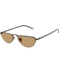 Giorgio Armani - Ar6166J 300673 Sunglasses Steel Butterfly Normal - Lyst