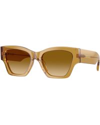 Versace - Ve4492U 53472L Sunglasses Acetate Squared Normal Nuanced - Lyst