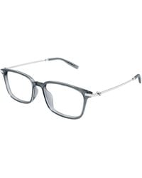 Montblanc - Mb0315Oa 002 Optical Frames Acetate Transparent Squared - Lyst