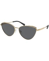Michael Kors - Mk1140 Cortez 101481 Sunglasses Metal Cat Eye Polarized - Lyst