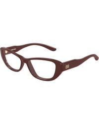 Balenciaga - Bb0514O 005 Optical Frames Acetate Transparent Geometric - Lyst