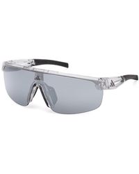 adidas Originals - Sp0109 26C Sunglasses Injected Smoke Mask Normal - Lyst