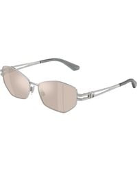 Dolce & Gabbana - Dg2338 05/0V Sunglasses Metal Butterfly Mirror - Lyst
