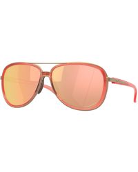 Oakley - Oo4129 Split Time 412930 Sunglasses Metal Round Normal - Lyst