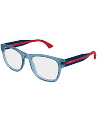 Gucci - Gg0004Onn 005 Optical Frames Acetate Transparent Squared - Lyst