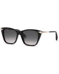 Roberto Cavalli - Src150 700 Sunglasses Acetate Smoke Cat Eye Normal Nuanced - Lyst
