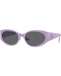 Versace - Ve2263 150287 Sunglasses Metal Round Normal - Lyst