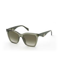 Blumarine - Sbm901V 0G61 Sunglasses Acetate Geometric Normal Nuanced - Lyst