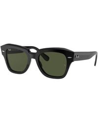 Ray-Ban - Rb2186 State Street Sunglasses - Lyst