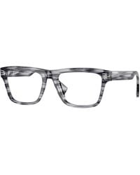 Burberry - Be2387 4097 Optical Frames Acetate Transparent Squared Normal - Lyst