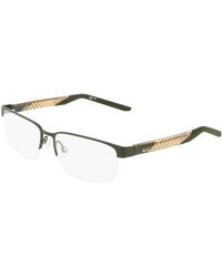 Nike - 8184 302 Optical Frames Metal Squared Normal - Lyst