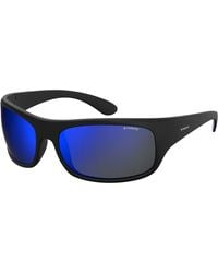 Polaroid - 07886 003/5X Sunglasses Plastic Squared Mirror - Lyst