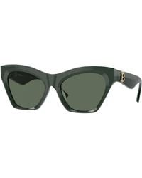 Burberry - Be4420U 403871 Sunglasses Acetate Cat Eye Normal - Lyst