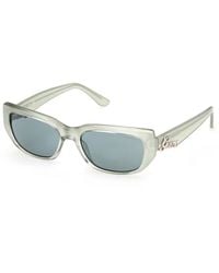 Guess - Gu00306 95N Sunglasses Injected Squared Normal - Lyst