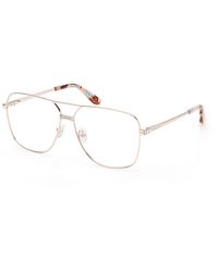 Guess - Gm50029 032 Optical Frames Metal Squared Normal - Lyst