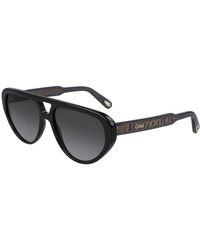 Chloé - Ce758S 42179 001 Sunglasses Acetate Pilot Normal Shaded - Lyst