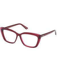 Guess - Gu2977 069 Optical Frames Acetate Squared Normal - Lyst