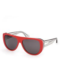 Gcds - Gd0074 68A Sunglasses Acetate Smoke Mask Normal - Lyst