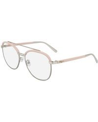 Ferragamo - Sf2195L 42914 718 Optical Frames Metal Pilot - Lyst