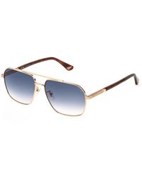 Police - Splq85 New Crossroads 4 300 Sunglasses Metal Geometric Normal Shaded - Lyst