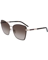 Longchamp - Lo167S 209 Sunglasses Metal Butterfly Normal Normal - Lyst