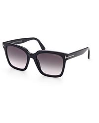 Tom Ford - Ft0952 Selby 01B Sunglasses Acetate Squared Normal Shaded - Lyst