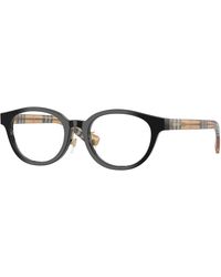 Burberry - Be2473D 4161 Optical Frames Acetate Transparent Round Normal - Lyst