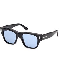 Tom Ford - Ft1280 Caine-02 01V Sunglasses Acetate Squared Normal - Lyst