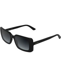 Calvin Klein - Ck26508S 001 Sunglasses Bio-Injected Smoke Squared Normal - Lyst