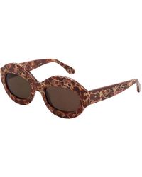 Marni - Fn9 Ik Kil Cenote Lava Sunglasses Acetate Oversize Normal - Lyst