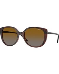 Vogue Eyewear - Vo5623S 2386T5 Sunglasses Nylon Butterfly Polarized Shaded - Lyst