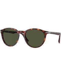 Persol - Po3152S 901531 Sunglasses Acetate Round Normal - Lyst