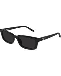 Balenciaga - Bb0526S 001 Sunglasses Acetate Squared - Lyst