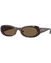 Vogue Eyewear - Vo5582S W65673 Sunglasses Acetate Round Normal - Lyst