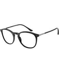 Giorgio Armani - Ar7125 5009 Optical Frames Acetate Transparent Pantos Normal - Lyst