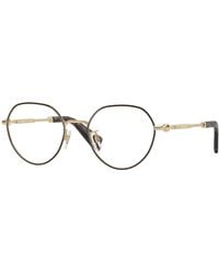Burberry - Be1388D 1109 Optical Frames Metal Round Normal - Lyst