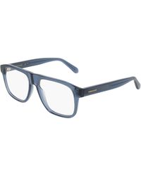 Ferragamo - Sf3063 438 Optical Frames Acetate Squared Normal - Lyst