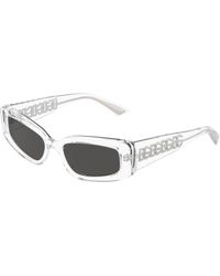 Dolce & Gabbana - Dg4445 313387 Sunglasses Acetate Cat Eye Normal - Lyst
