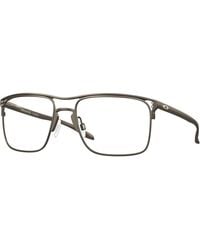 Oakley - Ox5068 Holbrook Ti Rx 506802 Optical Frames Titanium Transparent Squared Normal - Lyst