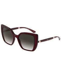 Dolce & Gabbana - Dg6138 32478G Sunglasses Plastic Squared Normal Nuanced - Lyst