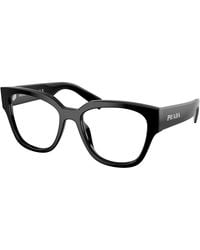 Prada - Pr C06V 16K1O1 Optical Frames Acetate Round Normal - Lyst