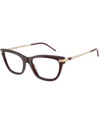 Emporio Armani - Ea3262 6265 Optical Frames Acetate Cat Eye Normal - Lyst
