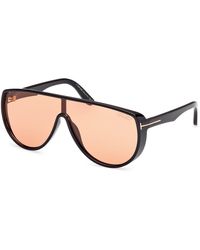 Tom Ford - Ft1182 Achilles 01E Sunglasses Injected Mask Photochromatic - Lyst
