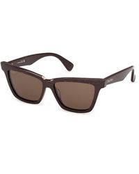 Max Mara - Mm0212 50E Sunglasses Acetate Cat Eye Normal - Lyst