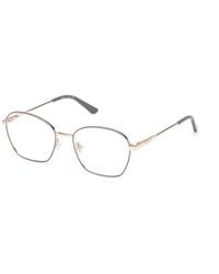 Guess - Gu50272 020 Optical Frames Metal Squared Normal - Lyst